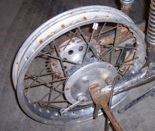 Bultaco Rear Wheel Akront Rim Frontera Alpina Matador Astro Mercurio