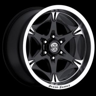 18x9 Lawless 6x5 5 Black One Single 12 Replacement Wheel Rim