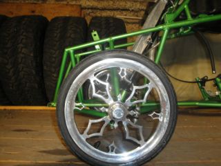 Spindle Mount Rims and Tires Jr Dragster Yamaha Banshee Asphalt