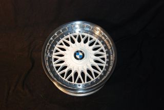 White BBs RC 8 9x17 BMW Styling 5 Rims Mirror Polished