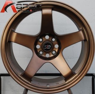 Rota P 45R 18x9 5 5x114 3 ET30 Sport Bronze Wheels