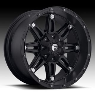 18 Wheels Rims Fuel Off Road Hostage Black with 37x13 50x18 Toyo Open