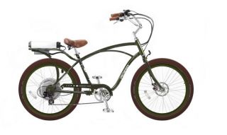 Pedego Electric Cruiser Bicycle Bike Olvgreenframe Oliverims Brown