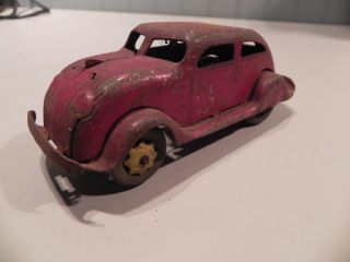 Antique Car , 30s ?, Marx ?, Easter Truck ? Wood Wheels