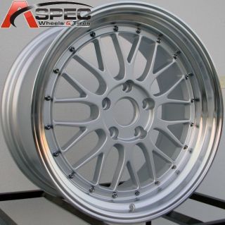 18 Staggered LM Style Wheels 5x120 Rim Fits BMW 328 335