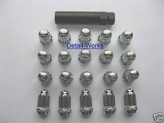 20 Chevy Cobalt SS 16 17 18 Rims Chrome Tuner Lug Nuts