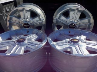 18 Chevy Truck Z71 Alloy Wheels Set of 4 Used