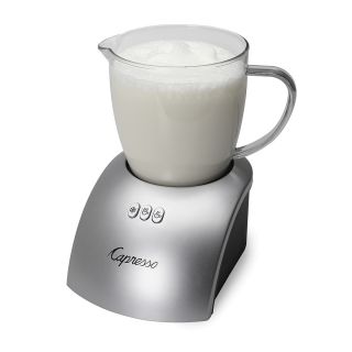 capresso frothplus milk frother price $ 75 00 color silver clear