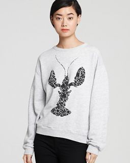 tibi sweatshirt lobster lace price $ 145 00 color grey size select