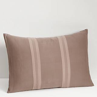 Calvin Klein Home Tanzania Pleated Silk Decorative Pillow, 15 x 22