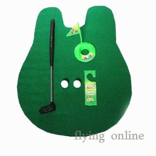 New Toilet Time Game Mini Golf Practice Bathroom Game Gift