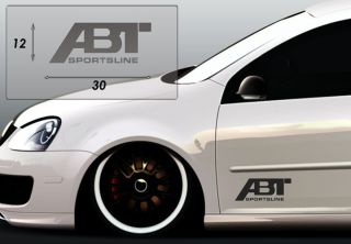 ABT Logo Aufkleber Emblem Tuning Decal Sticker Auto Tattoo Accessoires