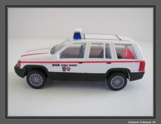 Herpa 043342 Chrysler Jeep BSB Fire Chief  187  *OVP* #7618#