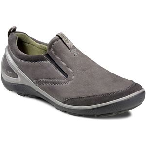 Ecco Mens Creek Slip On Dark Shadow Warm Grey Shoes   833114 57101