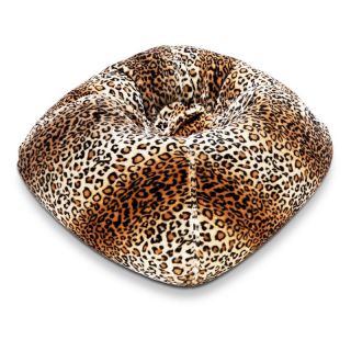 Ace Bayou 098 Fur Bean Bag Lounger   Leopard Multicolor   9804201