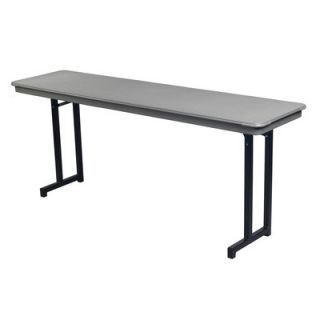 AmTab Manufacturing Corporation Dynalite ABS Plastic Rectangle Folding Table 