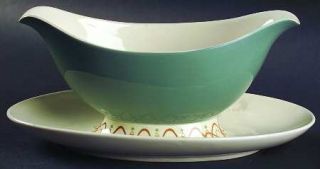 Royal Doulton Desert Star Gravy Boat with Attached Underplate, Fine China Dinner