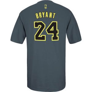 Los Angeles Lakers Kobe Bryant adidas NBA On Court Neon Player T Shirt