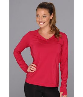 Skirt Sports Free Me Long Sleeve Womens Long Sleeve Pullover (Red)
