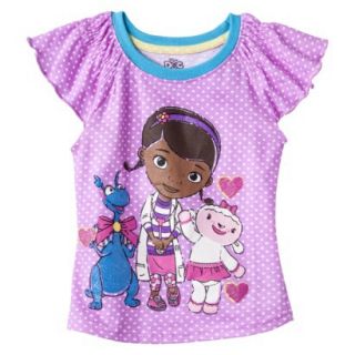 Infant Toddler Girls Tee Shirts   Lilac 12M