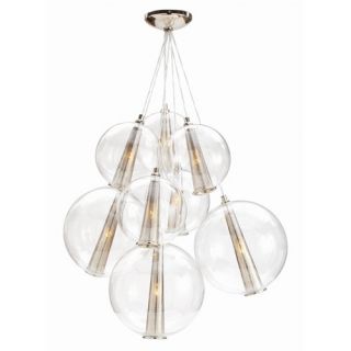 ARTERIORS Home Caviar Fixed Glass Cluster DK899 Size Large, Finish Polished