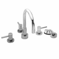 Newport Brass NB3 1507 08A East Linear Roman Tub Faucet with Handshower Only, Le
