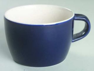 Mikasa Navy Blue Flat Cup, Fine China Dinnerware   Color Complements,  All Navy