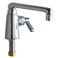 Chicago Faucets 349 ABCP Universal Single Hole One Handle Faucet