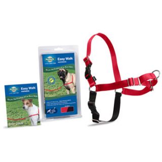 Easy Walk Red Dog Harness, X Large