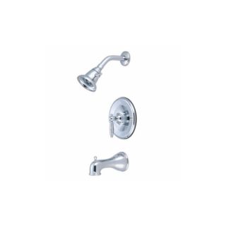 Elements of Design EB7631GL St. George Single Handle Tub & Shower Faucet