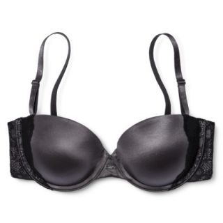 Self Expressions by Maidenform Womens i Fit with Lace Strapless Bra 5690  