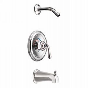 Moen T2449NH Monticello Posi Temp Tub & Shower Trim Kit, without Valve