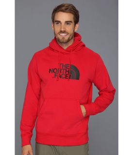 The North Face Half Dome Hoodie Mens Long Sleeve Pullover (Red)