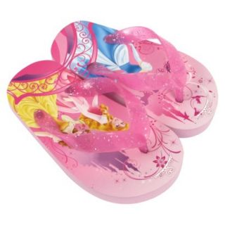 Toddler Girls Disney Princesses Flip Flop Sandals   Pink 12