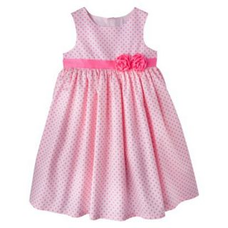 Just One YouMade by Carters Newborn Girls Dot Dress   Light Pink 9 M