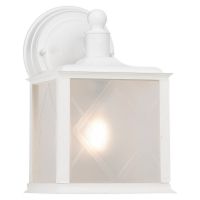 Sea Gull Lighting SEA 88098 15 Harbor Point One Light Outdoor Wall Lantern in Wh
