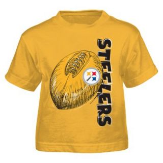 NFL Toddler 2Pk Short Sleeve Shirt Team/Heather 2T Steelers