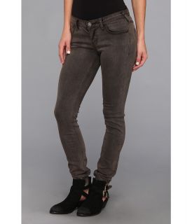 Free People Cotton Poly Stretch Denim Skinny Jean Womens Jeans (Gray)
