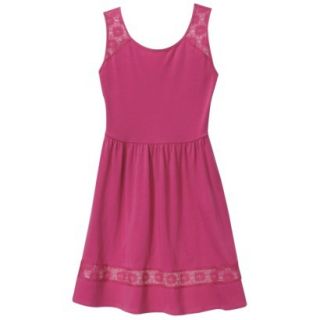 Mossimo Supply Co. Juniors Lace Detail Dress   Gypsy Rose L(11 13)