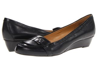 Nine West Merlis Womens Wedge Shoes (Black)