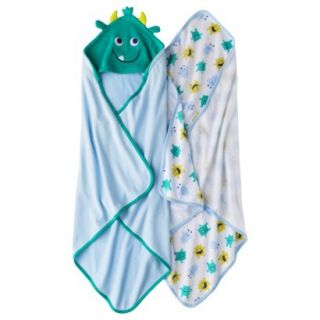 JUST ONE YOU Made by Carters Newborn Boys 2 Pack Towel   Blue