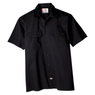 Dickies Mens Original Fit Short Sleeve Work Shirt   Black XXXL