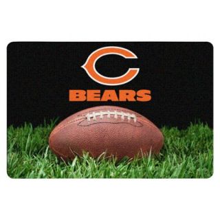 Chicago Bears Classic NFL Football Pet Bowl Mat   L