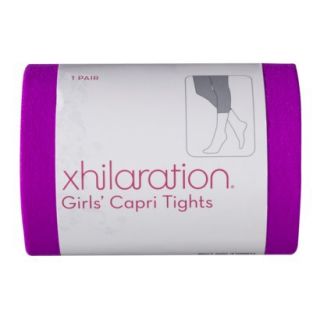 Xhilaration Girls 1 Pack Tights   Fuschia 4 6X