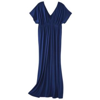 Merona Womens Knit Kimono Maxi Dress   Waterloo Blue   XL