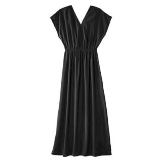 Merona Petites Short Sleeve Maxi Dress   Black XXLP