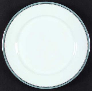 Chas Field Haviland Ambassade Turquoise Dinner Plate, Fine China Dinnerware   La