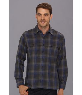Royal Robbins Timberlodge L/S Flannel Mens Long Sleeve Button Up (Blue)