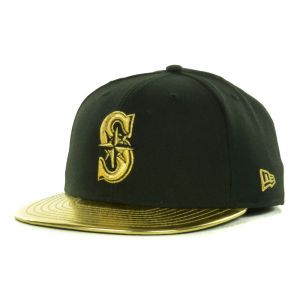 Seattle Mariners New Era MLB 59th Anniversary Gold 59FIFTY Cap