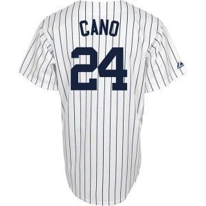 New York Yankees Robinson Cano Majestic MLB Player Replica Jersey MD